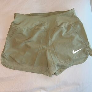 Light green Nike shorts